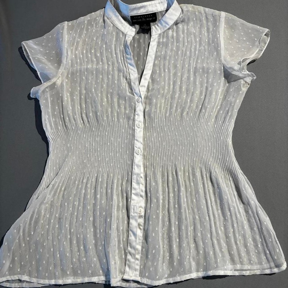 Separates by New York City design Co. Size small White with small polka dots
